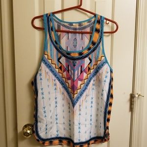 Native American Design Tank Top